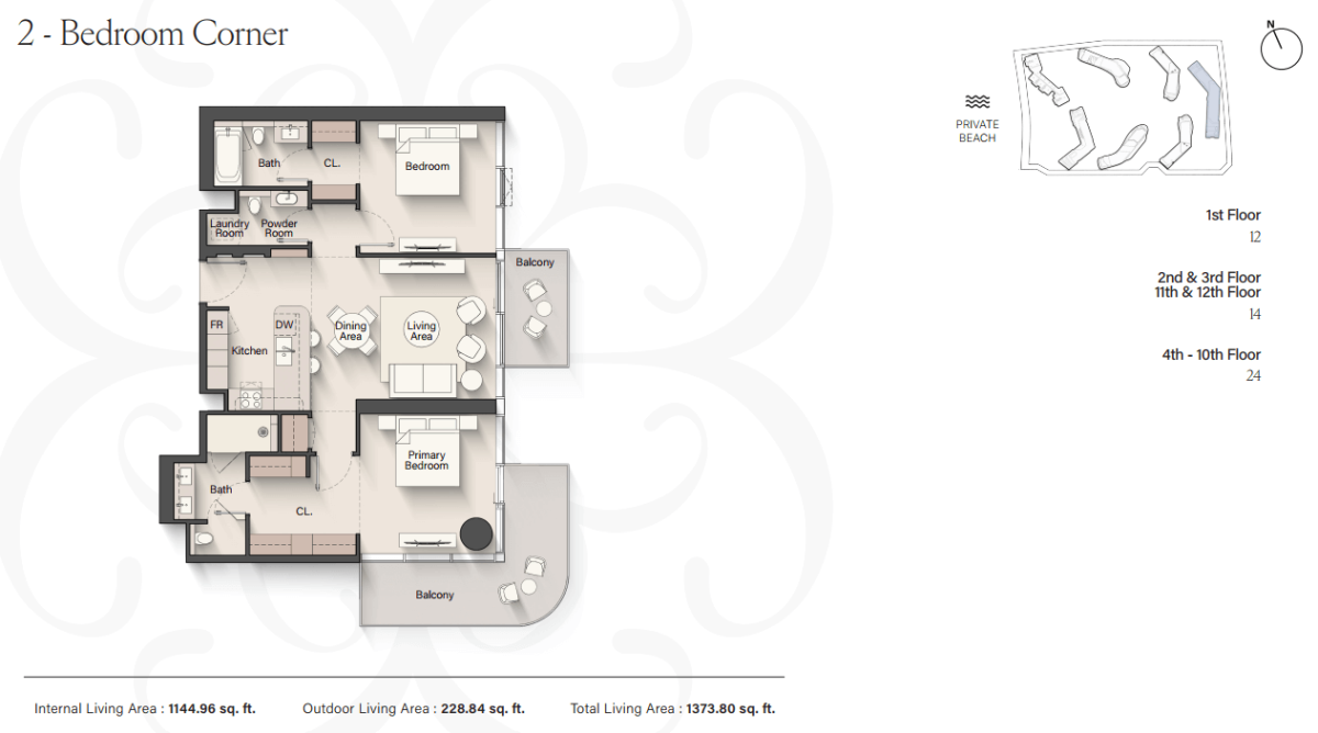 2BHK -Corner - Sunset